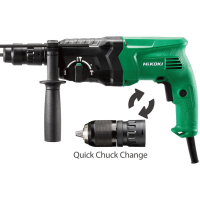 Ciocan rotopercuitor DH24PMH SDS+ 730W Quick Hikoki