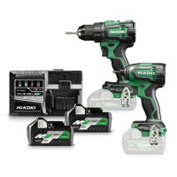 Набор Шуруповёрт DS18DE + Импакт WH18DE 18V 5Ah MV Hikoki