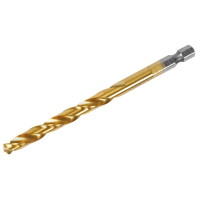 Burghiu pentru metal HSS-M2 5.0mm coada HEX Tolsen