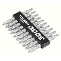 Set 10 biti cu capat dublu PH2/SL5.5 20361 Tolsen Set 10 biti cu capat dublu PH2/SL5.5 20361 Tolsen