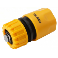 Conector rapid pentru furtun 1/2 cu opritor Tolsen Conector rapid pentru furtun 1/2 cu opritor Tolsen