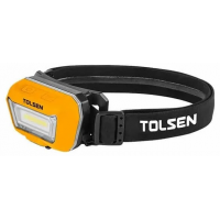 Фонарь налобный перезаряжаемый 300Lm 30m Industrial Tolsen Фонарь налобный перезаряжаемый 300Lm 30m Industrial Tolsen