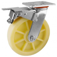 Roata pentru carucior rotativa cu frana 125mm 240kg Tolsen Roata pentru carucior rotativa cu frana 125mm 240kg Tolsen