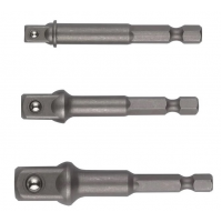 Set 3 adaptoare pentru chei tubulare 1/4-3/8-1/2 Hikoki Set 3 adaptoare pentru chei tubulare 1/4-3/8-1/2 Hikoki