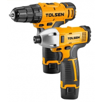 Set masina de insurubat + Impact Li-Ion 12V Tolsen