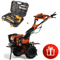 Мотоблок бензиновый DABSG1050B 7.5HP + ПОДАРОК 79685 Мотоблок бензиновый DABSG1050B 7.5HP + ПОДАРОК 79685