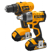 Set Mașina de înșurubat Tolsen MP20V + Mașina de înșurubat impact Tolsen MP20V Set Mașina de înșurubat Tolsen MP20V + Mașina de înșurubat impact Tolsen MP20V