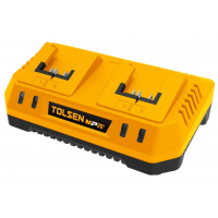 Incarcator pentru acumulator Li-Ion rapid MP20V dublu Tolsen Incarcator pentru acumulator Li-Ion rapid MP20V dublu Tolsen