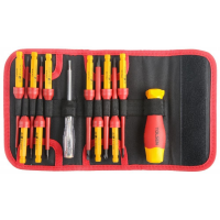 Set 12 surubelnite dielectrice 1000V Premium Tolsen Set 12 surubelnite dielectrice 1000V Premium Tolsen