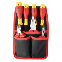 Set 7 unelte de mina dielectrice 1000V Tolsen Set 7 unelte de mina dielectrice 1000V Tolsen