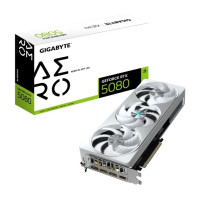 Placa video Gigabyte GeForce RTX 5080 AERO OC 16G / 16GB / GDDR7 / 256bit