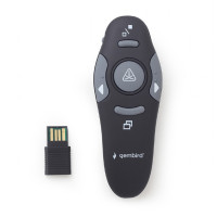 Prezentator wireless cu indicator laser Gembird WP-L-11 Prezentator wireless cu indicator laser Gembird WP-L-11