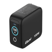 Incarcator (US/UK/EU) Verbatim Mini GaN / 100W / 3 ports Incarcator (US/UK/EU) Verbatim Mini GaN / 100W / 3 ports