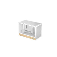 Carcasa DEEPCOOL CH260 WOOD WH / w/oPSU / Side-Window / mATX Carcasa DEEPCOOL CH260 WOOD WH / w/oPSU / Side-Window / mATX