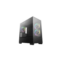 Carcasa DEEPCOOL CG380 3F/ w/oPSU / Side panel / 3x 120mm / ATX