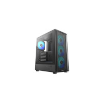 Carcasa DEEPCOOL CC550 4F / w/oPSU / Side panel / 4x120mm / ATX / Black Carcasa DEEPCOOL CC550 4F / w/oPSU / Side panel / 4x120mm / ATX / Black