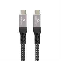 Gembird Premium USB4 Type-C charging and data cable, 40 Gbps, 240 W, 1.5 m Gembird Premium USB4 Type-C charging and data cable, 40 Gbps, 240 W, 1.5 m