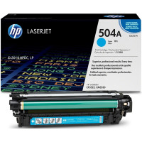 HP 504A (CE251A) Cyan Cartridge for HP LaserJet CP3525, CP3525n, CP3525dn, CP3525x, CM3530, CM3530fs, 7000 p. HP 504A (CE251A) Cyan Cartridge for HP LaserJet CP3525, CP3525n, CP3525dn, CP3525x, CM3530, CM3530fs, 7000 p.