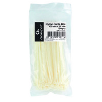 Cable Organizers Nylon ties NYT-100, 100mm -2.5mm width, bag of 100 pcs Cable Organizers Nylon ties NYT-100, 100mm -2.5mm width, bag of 100 pcs