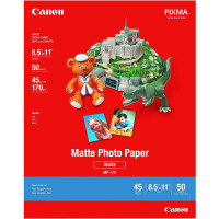 Paper Canon MP-101- Matte Photo Paper A4, (210x297mm), 170 g/m2, 50 pages.