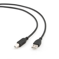 Cable USB2.0 CCP-USB2-AMBM-6, Professional series, 1.8 m, USB 2.0 A-plug B-plug, Black