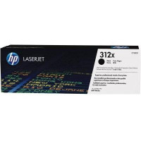 HP 312X (CF380X) High Yield Black Original LaserJet Toner Cartridge (up to 4400 pages), for HP LaserJet Pro M476 Series HP 312X (CF380X) High Yield Black Original LaserJet Toner Cartridge (up to 4400 pages), for HP LaserJet Pro M476 Series