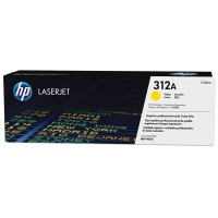 HP 312A (CF382A) Yellow LaserJet Toner Cartridge (up to 2700 pages), for HP LaserJet Pro M476 Series HP 312A (CF382A) Yellow LaserJet Toner Cartridge (up to 2700 pages), for HP LaserJet Pro M476 Series