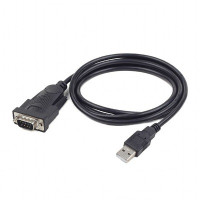 Adapter USB-COM port - Gembird UAS-DB9M-02, USB to Serial port converter, DB9M / USB A plug, 1.5 m, Black Adapter USB-COM port - Gembird UAS-DB9M-02, USB to Serial port converter, DB9M / USB A plug, 1.5 m, Black