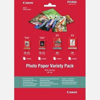 Paper Canon Variety Pack VP-101 - Photo Paper Variety Pack 10x15 (Glossy Photo paper 10x15 (10 sheets) + Semi-Gloss 10x15 (5 sheets) + Glossy Photo paper 10x15 (5 sheets)) Paper Canon Variety Pack VP-101 - Photo Paper Variety Pack 10x15 (Glossy Photo paper 10x15 (10 sheets) + Semi-Gloss 10x15 (5 sheets) + Glossy Photo paper 10x15 (5 sheets))