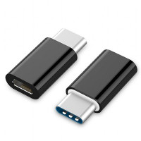 Adaptor Gembird - A-USB2-CMmF-01, microUSB2.0 to Type-C Adaptor Gembird - A-USB2-CMmF-01, microUSB2.0 to Type-C