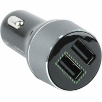 USB Car Charger - Quick Charge QC3.0 - EnerGenie EG-U2QC3-CAR-01, 2x USB ports, Input 12-24V DC, Output: 1x 5V DC, max. 2.1A, 1xUSB QC 3.0: 12V DC, max 1.5A (or the same 5V DC, max 2.1A), Black USB Car Charger - Quick Charge QC3.0 - EnerGenie EG-U2QC3-CAR-01, 2x USB ports, Input 12-24V DC, Output: 1x 5V DC, max. 2.1A, 1xUSB QC 3.0: 12V DC, max 1.5A (or the same 5V DC, max 2.1A), Black