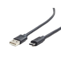 Cable USB2.0/Type-C - 1.8m - Cablexpert CCP-USB2-AMCM-6, 1.8 m, USB 2.0 A-plug to type-C plug, Black Cable USB2.0/Type-C - 1.8m - Cablexpert CCP-USB2-AMCM-6, 1.8 m, USB 2.0 A-plug to type-C plug, Black