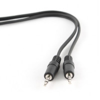 Audio cable 3.5mm - 2m - Cablexpert CCA-404-2M, 3.5mm stereo plug to 3.5mm stereo plug, 2 meter cable Audio cable 3.5mm - 2m - Cablexpert CCA-404-2M, 3.5mm stereo plug to 3.5mm stereo plug, 2 meter cable