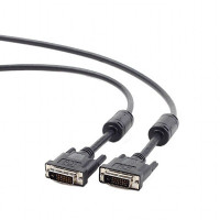 Cable DVI - 1.8m - Cablexpert CC-DVI2-BK-6, 1.8 m, DVI video cable dual link, black Cable DVI - 1.8m - Cablexpert CC-DVI2-BK-6, 1.8 m, DVI video cable dual link, black