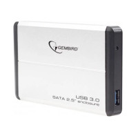 Gembird EE2-U3S-2-S, External enclosure for 2.5'' SATA HDD with USB3.0(5Gb/s) interface, Silver Gembird EE2-U3S-2-S, External enclosure for 2.5'' SATA HDD with USB3.0(5Gb/s) interface, Silver