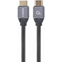 Cable HDMI 2.0 CCBP-HDMI-3M, Premium series 3 m, High speed with Ethernet, Supports 4K UHD resolution at 60Hz, Nylon, Gold plated connectors, Copper AWG30 Cable HDMI 2.0 CCBP-HDMI-3M, Premium series 3 m, High speed with Ethernet, Supports 4K UHD resolution at 60Hz, Nylon, Gold plated connectors, Copper AWG30