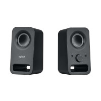 Logitech Z150 Speakers 2.0 ( RMS 3W, 2x1.5W ), Stereo headphone jack, Black Logitech Z150 Speakers 2.0 ( RMS 3W, 2x1.5W ), Stereo headphone jack, Black