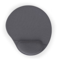 Gembird MP-GEL-GR, Gel mouse pad with wrist support, grey Gembird MP-GEL-GR, Gel mouse pad with wrist support, grey