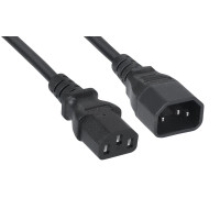 Power Extension cable PC-189-VDE (C13 to C14) 1,8 m, for UPS, VDE approved Power Extension cable PC-189-VDE (C13 to C14) 1,8 m, for UPS, VDE approved