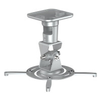 PureMounts PM-SPIDER-PLUS-S Suspension Bracket for Projector, Ceiling to Projector 225mm, tilt: +/- 180°, swivel:180°, rotade: 360°, max 15kg, Silver PureMounts PM-SPIDER-PLUS-S Suspension Bracket for Projector, Ceiling to Projector 225mm, tilt: +/- 180°, swivel:180°, rotade: 360°, max 15kg, Silver