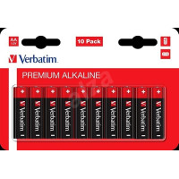 Verbatim Alcaline Battery AAA, 10pcs, Blister pack Verbatim Alcaline Battery AAA, 10pcs, Blister pack