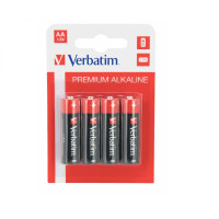 Verbatim Alcaline Battery AA, 4pcs, Blister pack Verbatim Alcaline Battery AA, 4pcs, Blister pack