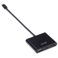ACER 3 IN 1 USB-C GEN1 TO PD, HDMI, USB(A) DONGLE, BLACK (BULK PACK) ACER 3 IN 1 USB-C GEN1 TO PD, HDMI, USB(A) DONGLE, BLACK (BULK PACK)