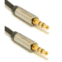 Audio cable 3.5mm -1m - Cablexpert CCAPB-444-1M, 3.5mm stereo plug to 3.5mm stereo plug,1 meter cable Audio cable 3.5mm -1m - Cablexpert CCAPB-444-1M, 3.5mm stereo plug to 3.5mm stereo plug,1 meter cable
