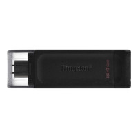 Флеш-накопитель USB-С Kingston DataTraveler 70 / 64ГБ / 80 MByte/s Флеш-накопитель USB-С Kingston DataTraveler 70 / 64ГБ / 80 MByte/s