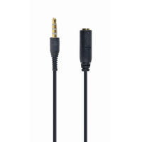 Audio cable CCA-419 Cablexpert 3.5 mm 4-pin audio cross-over adapter cable, black Audio cable CCA-419 Cablexpert 3.5 mm 4-pin audio cross-over adapter cable, black