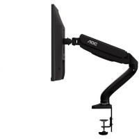 Arm for 1 monitors 13”-31.5” - AOC AS110D0 Black, Desk Clamp/Grommet, Aluminum structure, Gas spring, Height adjustment, Max.Load: 2-9kg, Tilt: '-90°~+85° Arm for 1 monitors 13”-31.5” - AOC AS110D0 Black, Desk Clamp/Grommet, Aluminum structure, Gas spring, Height adjustment, Max.Load: 2-9kg, Tilt: '-90°~+85°