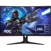 27.0” Игровой монитор AOC C27G2ZU/BK / 0.5ms / Curved / 240Hz / Black/Red 27.0” Игровой монитор AOC C27G2ZU/BK / 0.5ms / Curved / 240Hz / Black/Red