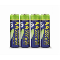 EnerGenie EG-BA-AA20R4-01 Ni-MH rechargeable AA batteries, 2000mAh, 4pcs blister pack EnerGenie EG-BA-AA20R4-01 Ni-MH rechargeable AA batteries, 2000mAh, 4pcs blister pack
