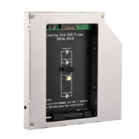 Gembird A-SATA12M2-01, Slim 5.25'' bay mounting frame for NGFF (M.2) SSD memory card, 12.7 mm height Gembird A-SATA12M2-01, Slim 5.25'' bay mounting frame for NGFF (M.2) SSD memory card, 12.7 mm height